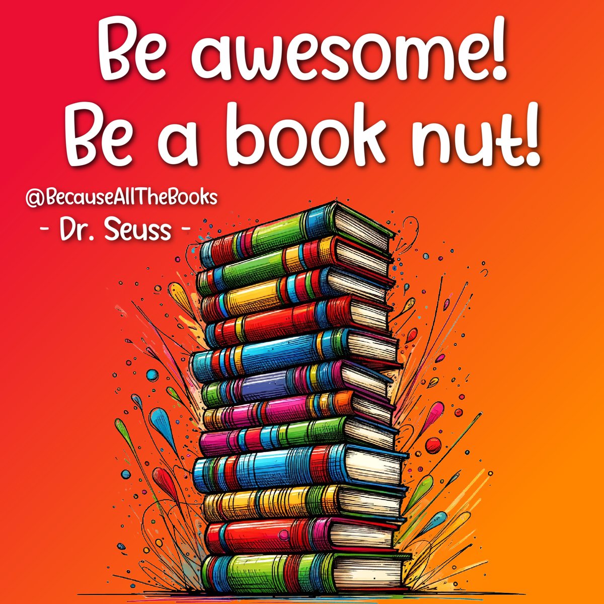 becausemybooks's tweet photo. That surely means we're all EXTREMELY awesome!!! ππ₯
#BecauseAllTheBooks #Bookaholics #DrSeuss #ReadingIsMyLife https://t.co/c9lbCIJtbH