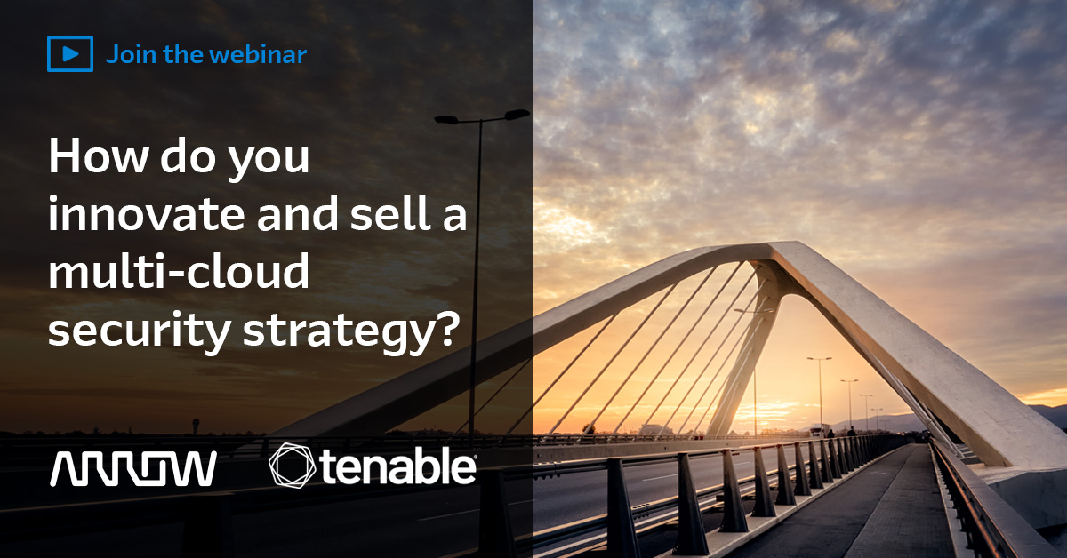 Join the teams from Arrow and @TenableSecurity on 12th March, and discover this fully integrated #CNAPP offering, enabling you and your customers to manage cloud-related risk in both cloud-native and hybrid environments. Book your place today: arw.li/6015nprX1 #Tenable