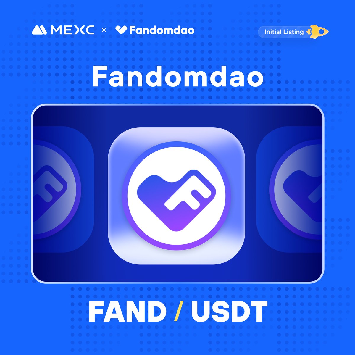MEXC's tweet photo. We're thrilled to announce that the @Fandomdao_ Kickstarter has concluded and $FAND will be listed on #MEXC! 

🔹Deposit: Opened 
🔹FAND/USDT Trading: 2024-03-05 12:00 (UTC)

Details: https://t.co/MuZ23FQYpj https://t.co/W4lAO0uh5y