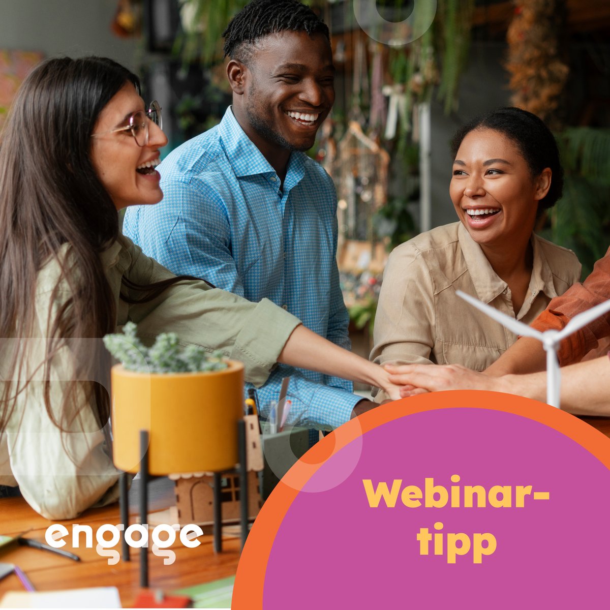 🌈Save the Date: Am 8. April von 13-14 Uhr laden wir Dich zu unserem kostenlosen #Webinar "Bürger:innen vor Ort aktivieren" ein! Erfahre, wie wir gender- und sozialgerechte #Bürgerbeteiligung gestalten können. 

ANMELDUNG:  engage.jetzt/news/5699