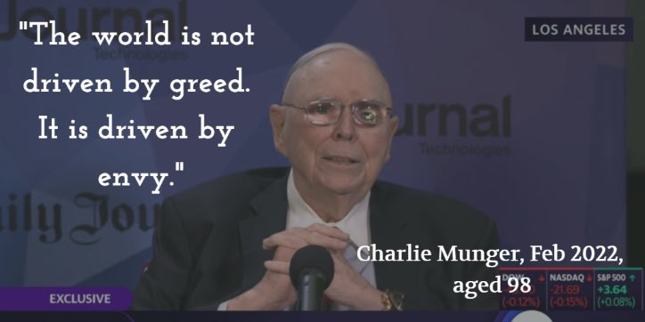 Os comentários ofendidos de muitos portugueses a este post provam a sabedoria deste senhor. Não é a ganância que move o mundo, é a inveja. E a inveja não é exclusiva de nenhuma classe, afeta pobres e ricos.