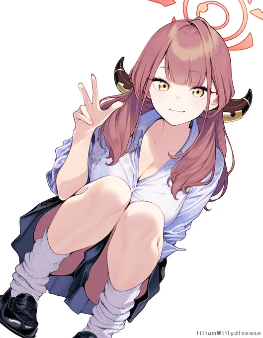 陸八魔アル / Rikuhachima AruJK#ブルアカ #BlueArchive 