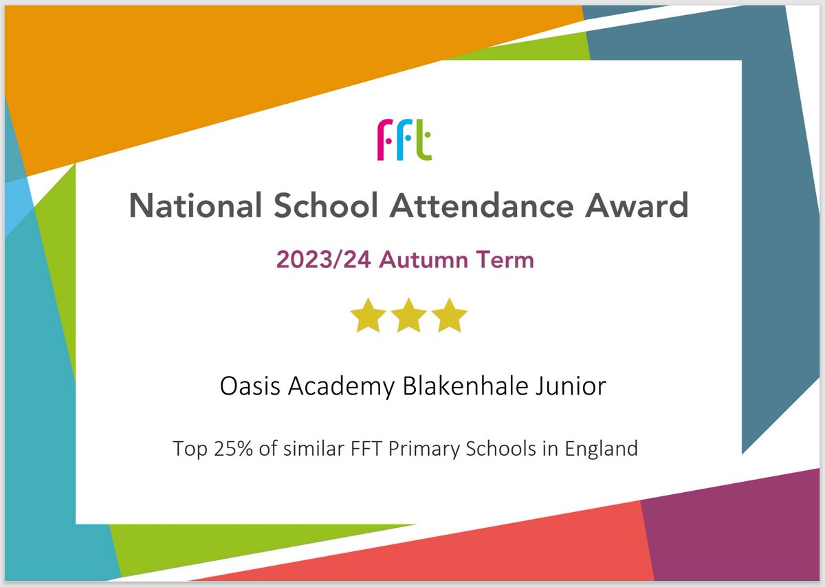 Bucking the trend with national attendance - well done team @OABLJ. Testament to the hard work and collaborative working between staff, pupils and parents 🥰 and a curriculum and teachers that inspire our pupils @HerminderChanna @OasisAcademies #onefamily #loveoflearning