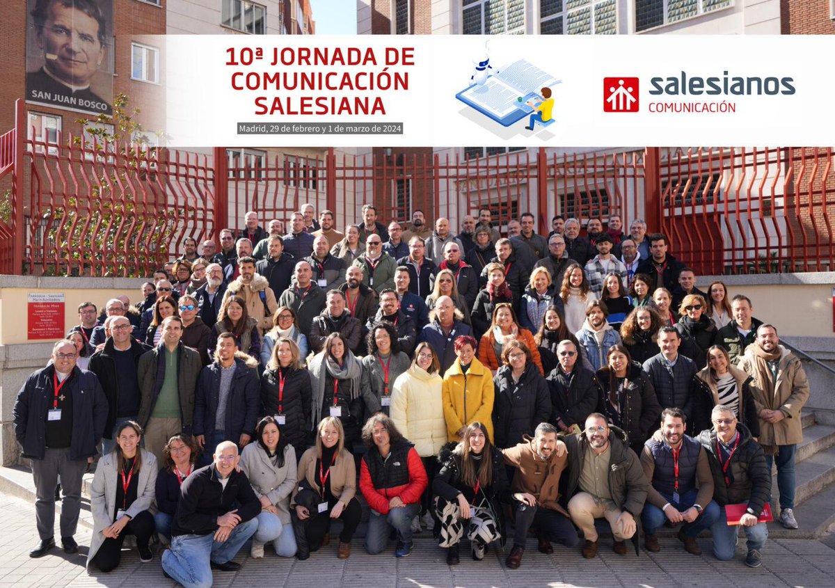 El reto de aplicar la inteligencia artificial al proyecto educativo salesiano.
Mas de un centenar de delegados de comunicación de España han participado en Madrid en las 10º Jornada de Comunicación Salesianas para conocer las entrañas de una nueva forma de “inteligencia”.
