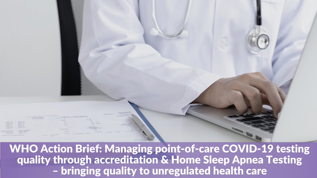 We're pleased to announce that the <a href="/WHO/">World Health Organization (WHO)</a> has published two action briefs from the <a href="/cpsbc_ca/">CPSBC</a>, highlighting accreditation's role in managing COVID-19 testing quality and improving home sleep apnea testing.

Learn more HERE: bit.ly/3P6AA3h.