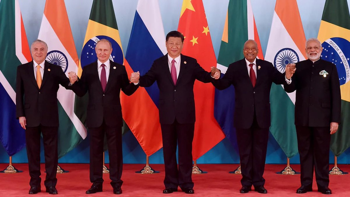 JUST IN: BRICS to launch independent payment system based on cryptocurrency and blockchain.