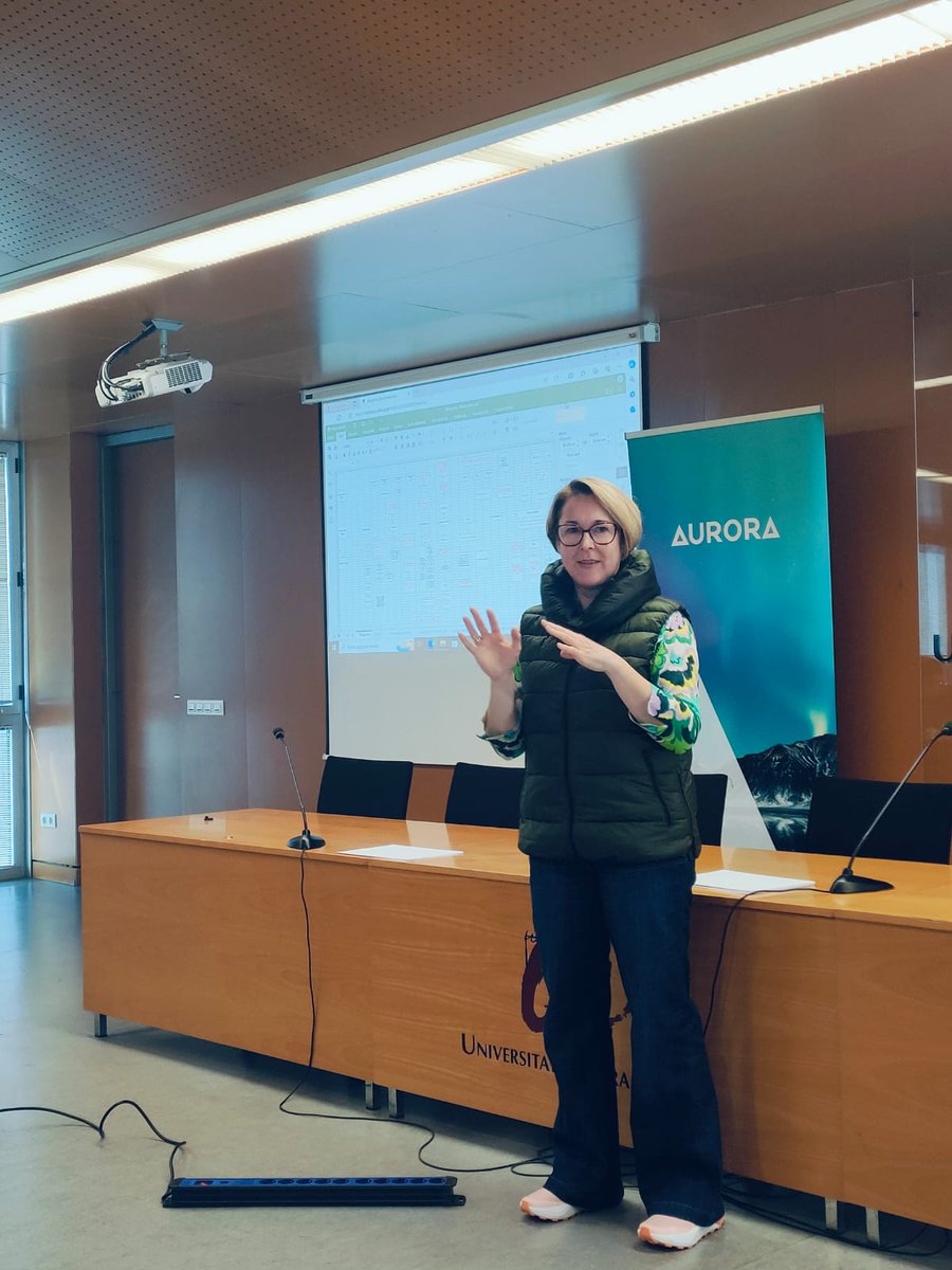 Excited to welcome @aurora_org partners for the WP8 kick-off at @universitatURV in Tarragona! 🎉 Stimulating talks on enhancing #internationalisation & boosting #mobility opportunities for students & staff. Let's propel collaboration across our #EuropeanUniversity! #Aurora2030