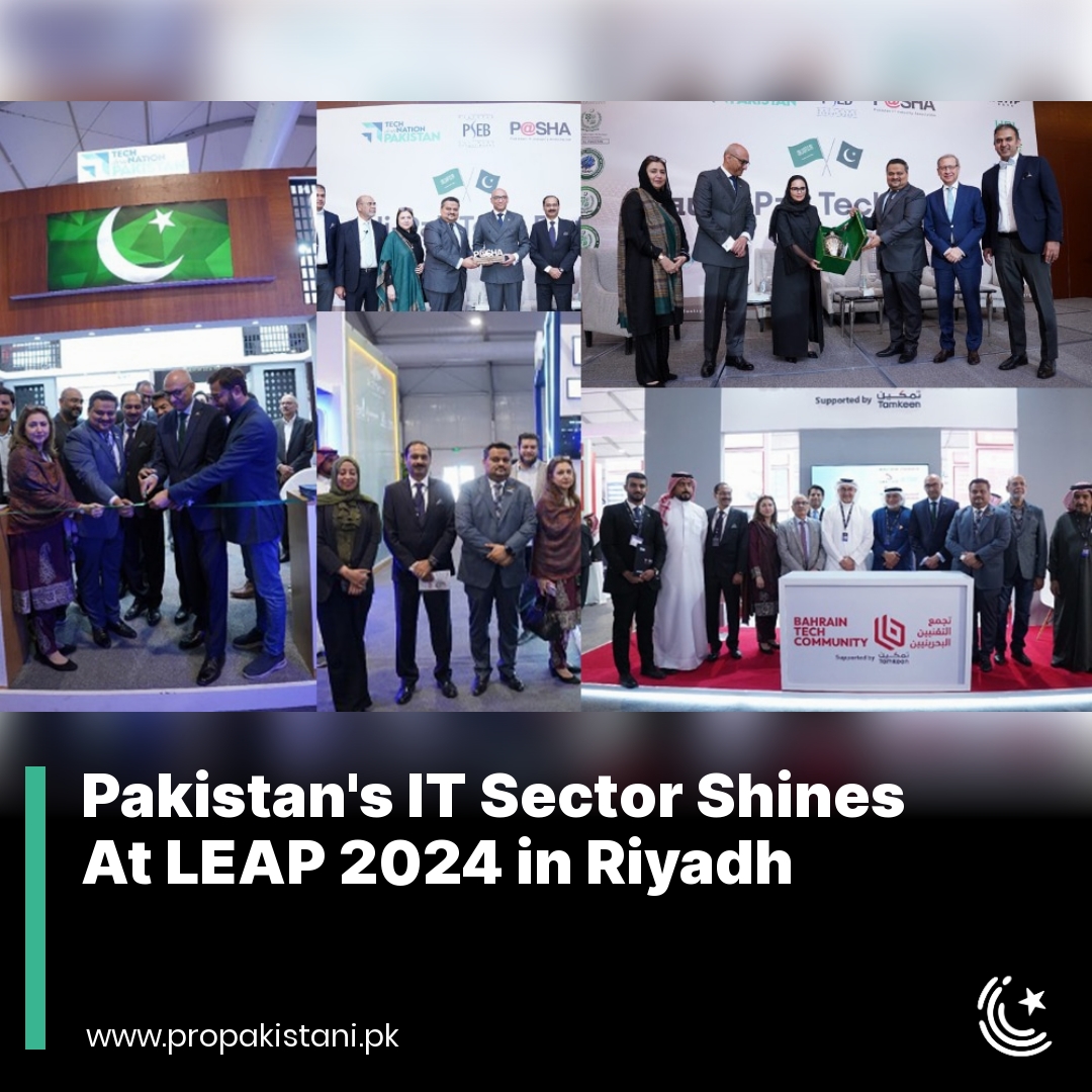 The strong presence of Pakistan at LEAP 2024 in Riyadh underscores the potential for even stronger ties between Pakistan and Saudi Arabia in the technology sector in the future. Read More: propakistani.pk/2024/03/05/pak…
