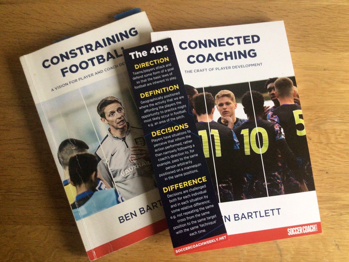 Finally got the second of @benbarts books; look forward to reading and re-reading it as much as the first one. I believe coaching should always be about the players - so I couldn’t recommend Ben’s ideas any more strongly.