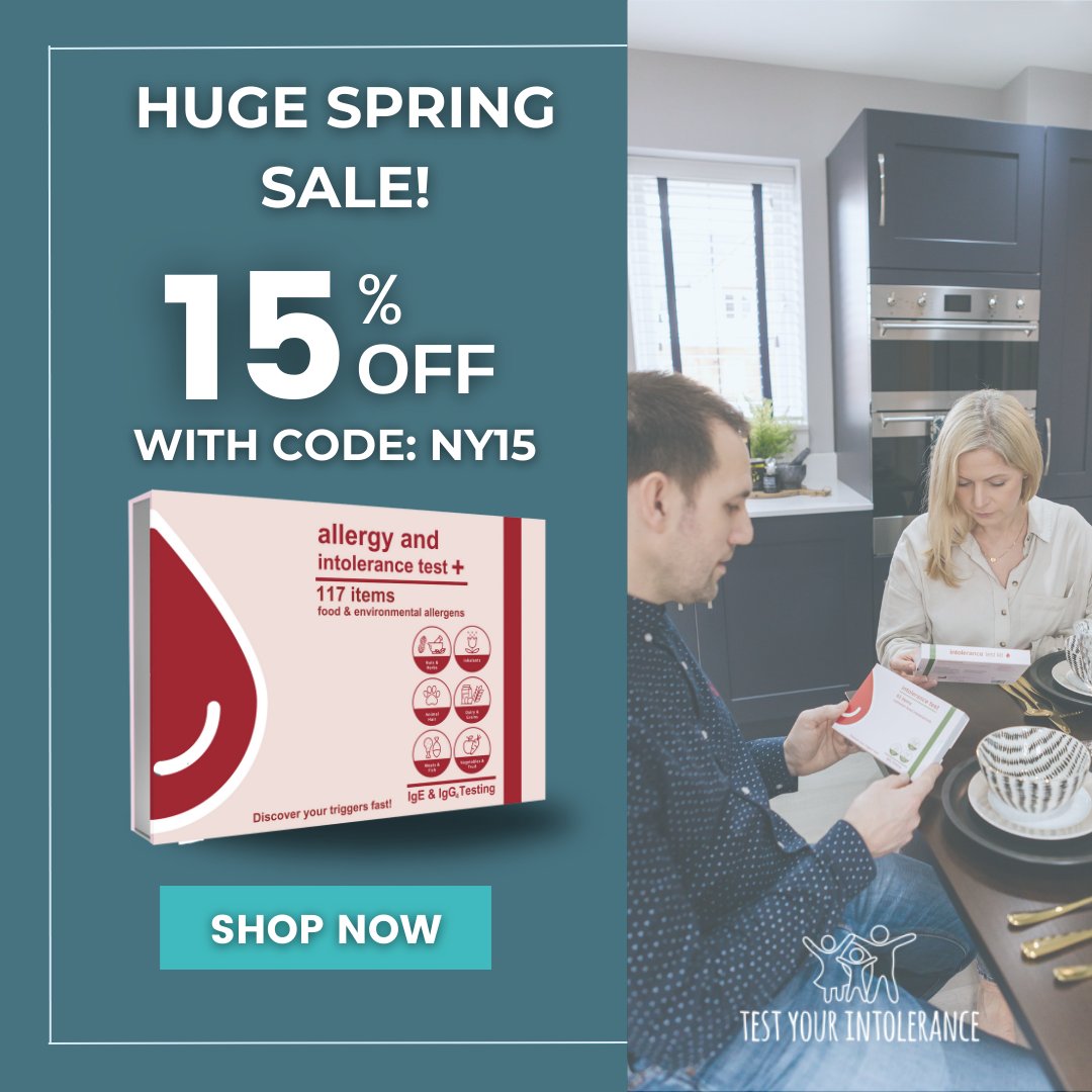 intolerances's tweet image. Embrace a healthier you this March with testyourintolerance.com!

As our March sales kick off, seize the opportunity to explore your well-being through our comprehensive tests!

Shop Now!

#TestYourIntolerance #MarchSales