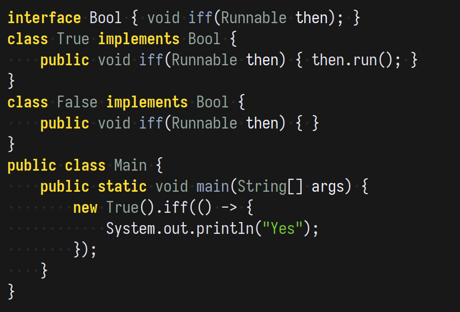 tsoding's tweet image. If-conditions are bloat. You don't need them if you have polymorphism.