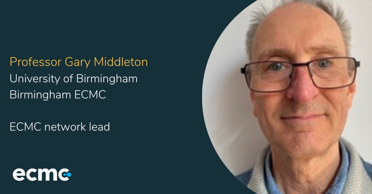 🎉 We are thrilled to welcome Gary Middleton as the new ECMC network lead.

We caught up with Gary to find out his plans for his first year, and his thoughts on some key challenges faced by the #Cancer research sector. Read his thoughts👉 rb.gy/ty7gfz