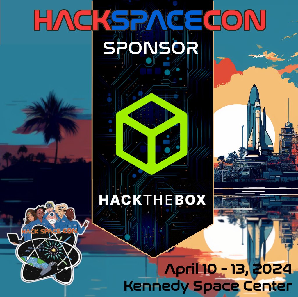 Shoutout to @hackthebox_eu for sponsoring #HackSpaceCon! 🎉 When hackers unite, expect epic challenges and breakthrough learning. Ready to Hack Space with Hack The Box? 🛠️ #HackTheBox #hsc24 #gratitude