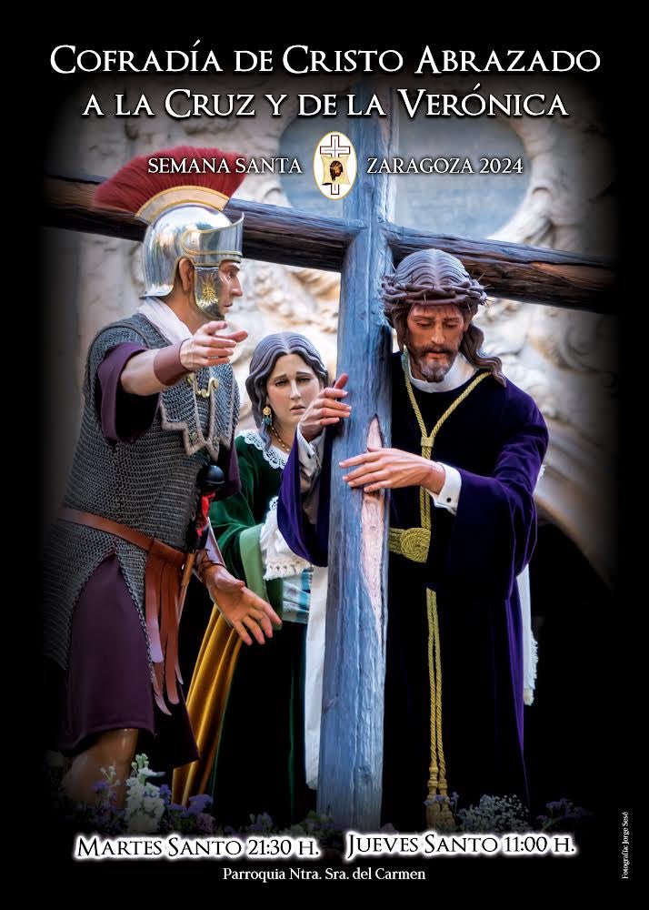 ¡Con mucho orgullo os presentamos nuestro cartel para la #SemanaSantaZgz de 2024! Una preciosa fotografía de Jorge Sesé donde ha capturado a la perfección nuestras nuevas imágenes del paso de la #SantaFaz. Esperamos que os guste. 

#SemanaSanta