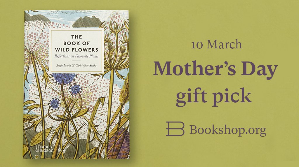 The Book of Wild Flowers is the perfect gift for nature lovers this Mother's Day, written by Christopher Stocks and beautifully brought to life with illustrations by @angielewin. Every order supports independent bookshops 📚bit.ly/wild_flowers_b…