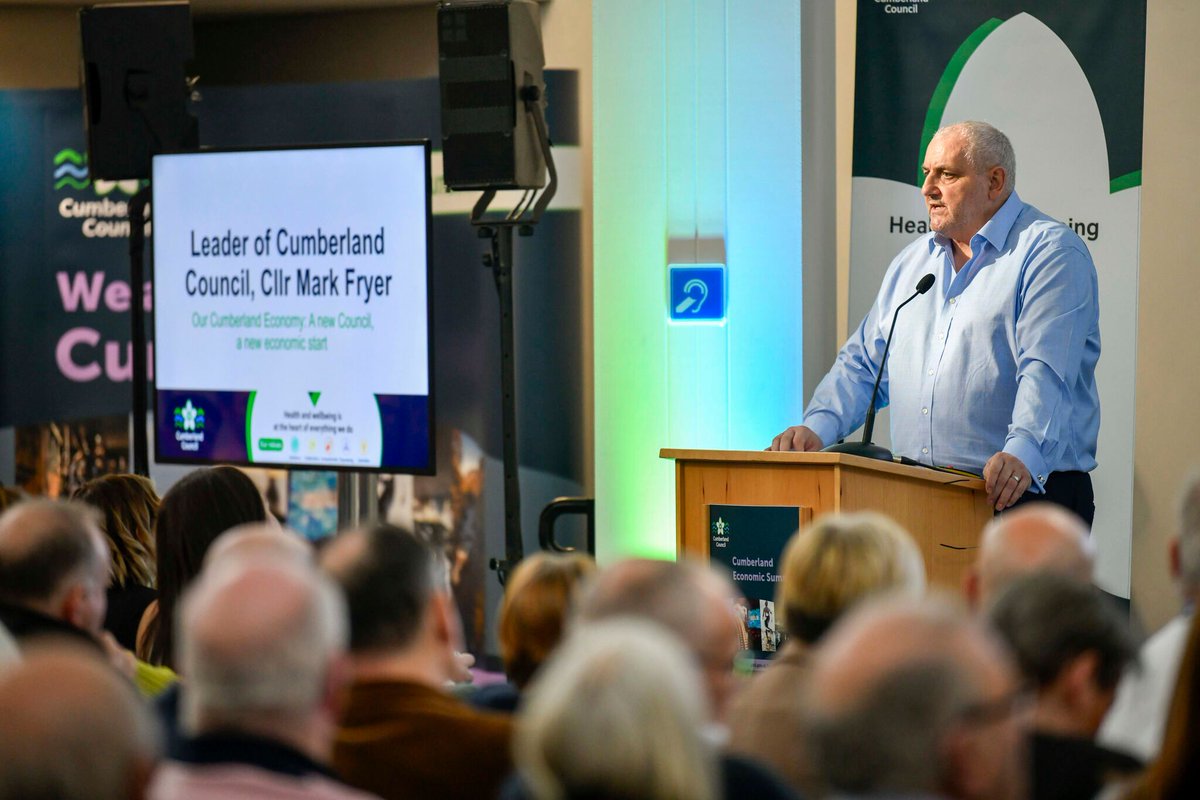 Cumbria Local Enterprise Partnership (@cumbrialep) on Twitter photo At the Cumberland Economic Summit on February 29th in Carlisle, CLEP staff and Board members engaged in dialogue with Cumberland Council, partner organizations, and businesses to explore economic potential in the local area.
Image: <a href="/CumberlandCoun/">Cumberland Council</a> At the Cumberland Economic Summit on February 29th in Carlisle, CLEP staff and Board members engaged in dialogue with Cumberland Council, partner organizations, and businesses to explore economic potential in the local area.
Image: <a href="/CumberlandCoun/">Cumberland Council</a>