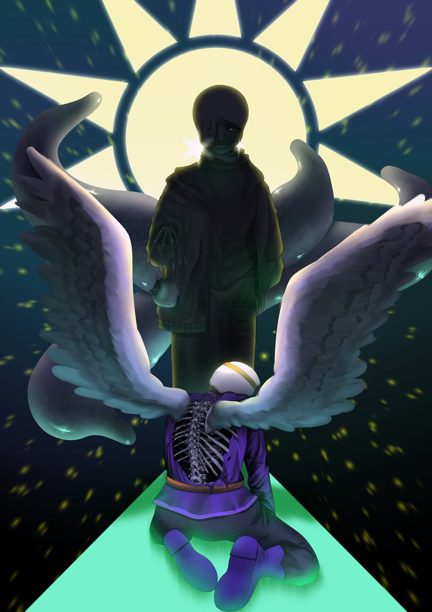 teritya_02's tweet photo. #nightmaresans
#undertaleAU 
悪い夢 https://t.co/YSLsTM09i1
