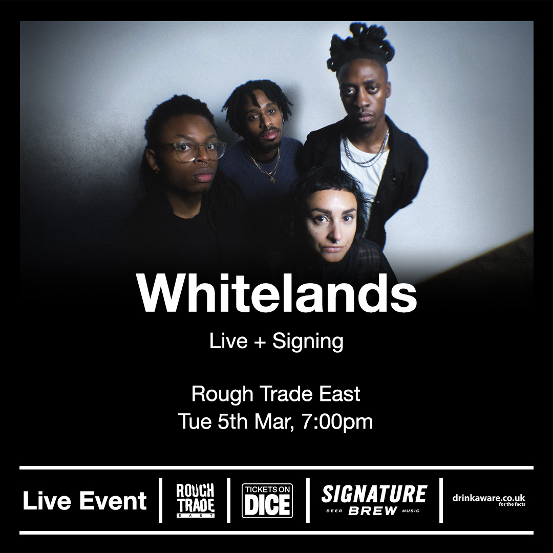 Tonight! @whitelandsband play a show at @RoughTrade East – it’s a slightly belated celebration for the release of their debut album ‘Night-bound Eyes Are Blind To The Day’ and they will be joined onstage once again by a very special guest (😉)...