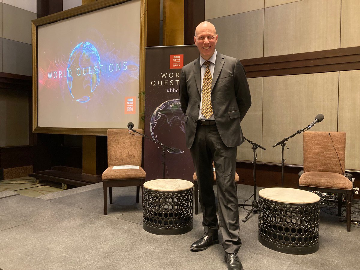 I’m delighted to be in Manila with BBC World Questions with a great panel ready to take questions and hear opinions from our audience #bbcwqs on @bbcworldservice broadcast Saturday 9th March 1200 GMT and on bbc.com