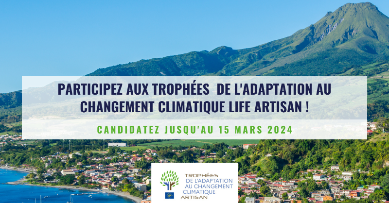Le dépôt des candidatures pour les Trophées 🏆 de l'adaptation au changement climatique se termine le vendredi 15 mars !
👉 Complétez vite le dossier de candidature : bit.ly/3FfIGjz