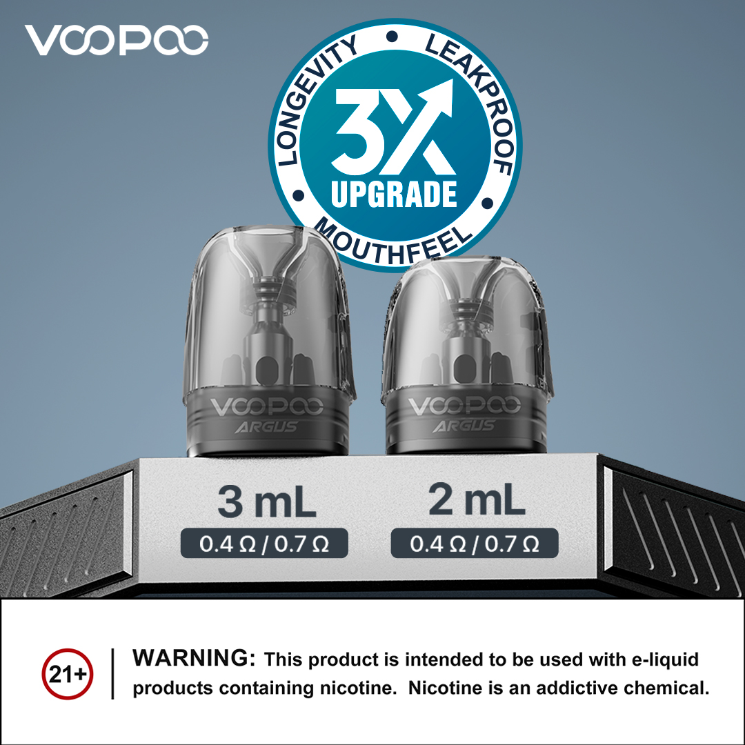 VOOPOO_OFFICIAL's tweet image. The ARGUS TOP FILL CARTRIDGE is a fully upgraded new cartridge that is compatible with ARGUS POD FAMILY, providing you with a long-lasting, powerful taste experience.🍹💯

 #voopoo #voopooargus #voopooargusg2 #voopooargusp2 #icosmcode #newproduct #ProductLaunch #arguspodfamily