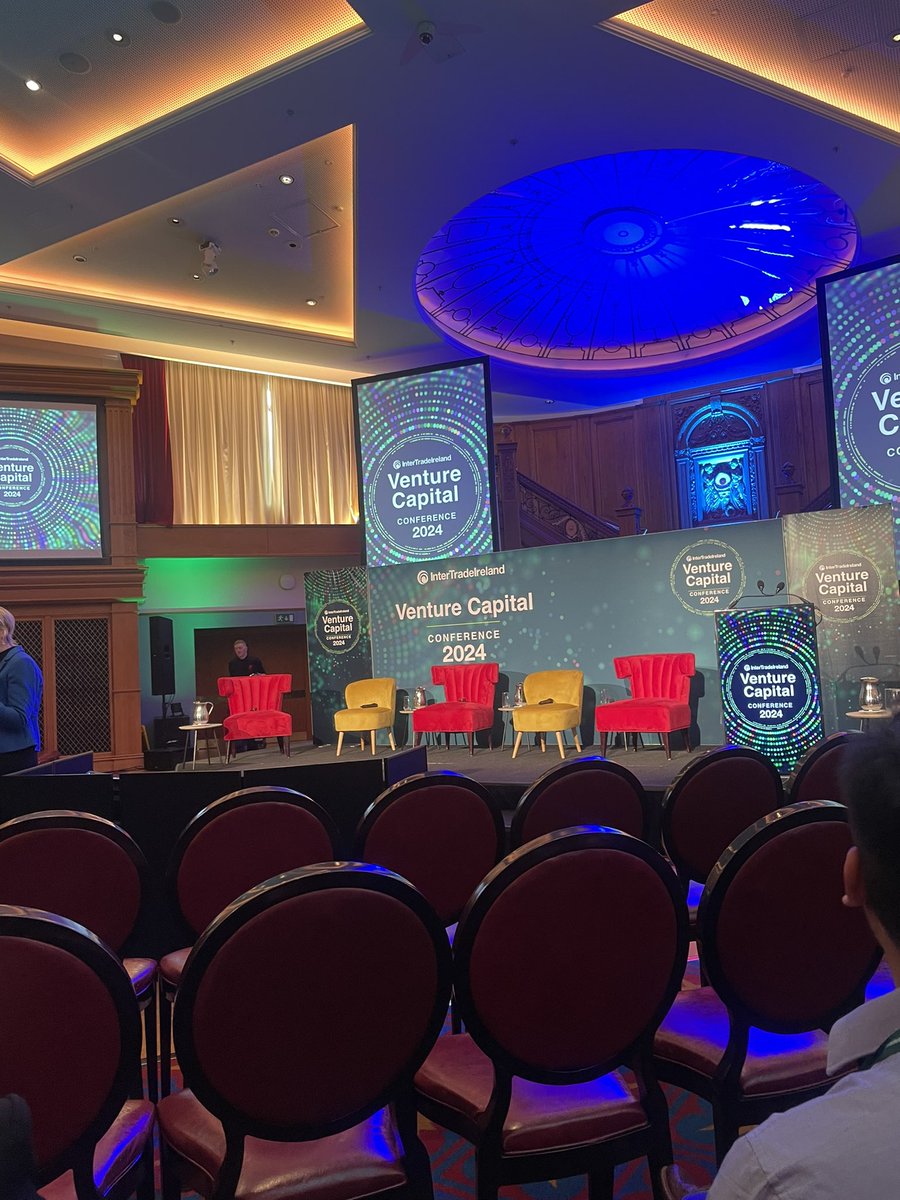Excited for a great day learning and networking <a href="/Inter_Trade/">InterTradeIreland</a> Venture Capital Conference at <a href="/TitanicBelfast/">Titanic Belfast</a> #vcc24
