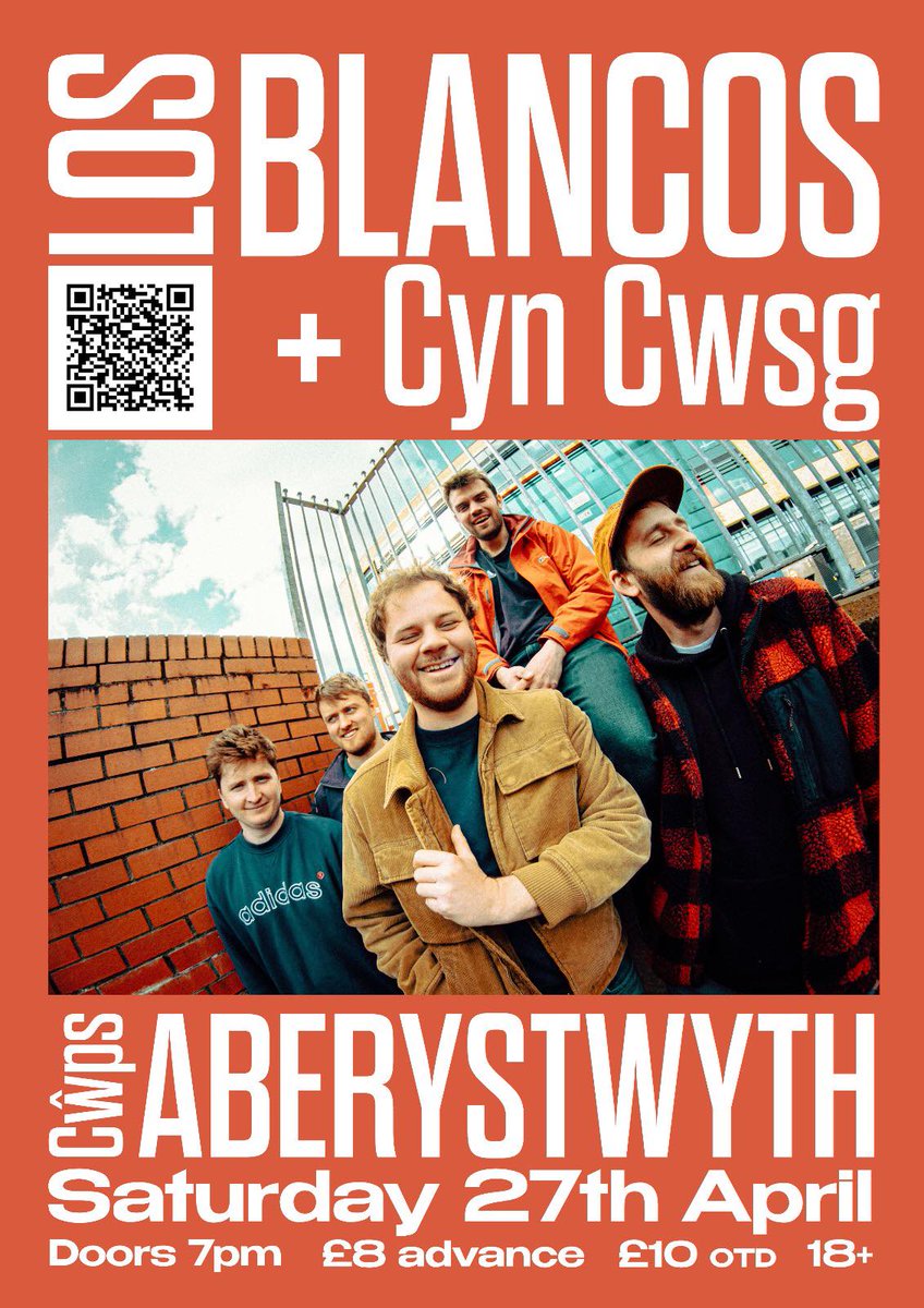 Ni'n edrych mlan i'n gig ar ddiwedd Ebrill yn y Cŵps gyda ein ffrindiau <a href="/CynCwsg/">Cyn Cwsg</a>  . Linc gerllaw i brynu tocynnau o flaen llaw!

Looking forward to our gig in Cŵps, Aberystwyth with Cyn Cwsg at the end of April. Get your tickets on the link below!

seetickets.com/event/los-blan…