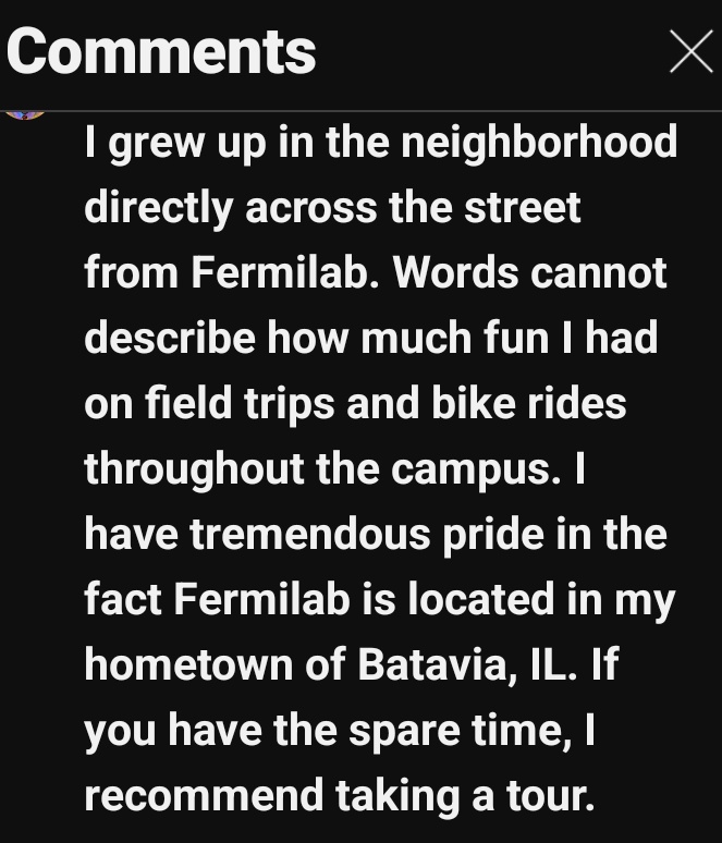 ReaderGalore's tweet image. That&apos;s the point I was tryin to make 🙄 about our educational school system in not thinking outside da box w/ educational field trips. 🤔

Current Video #FermiLab plus current comment posted for video.
youtu.be/oEZ_OTkEtQ4?fe…