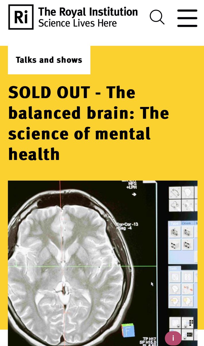 What a privilege to speak @Ri_Science last night - an unforgettable experience!