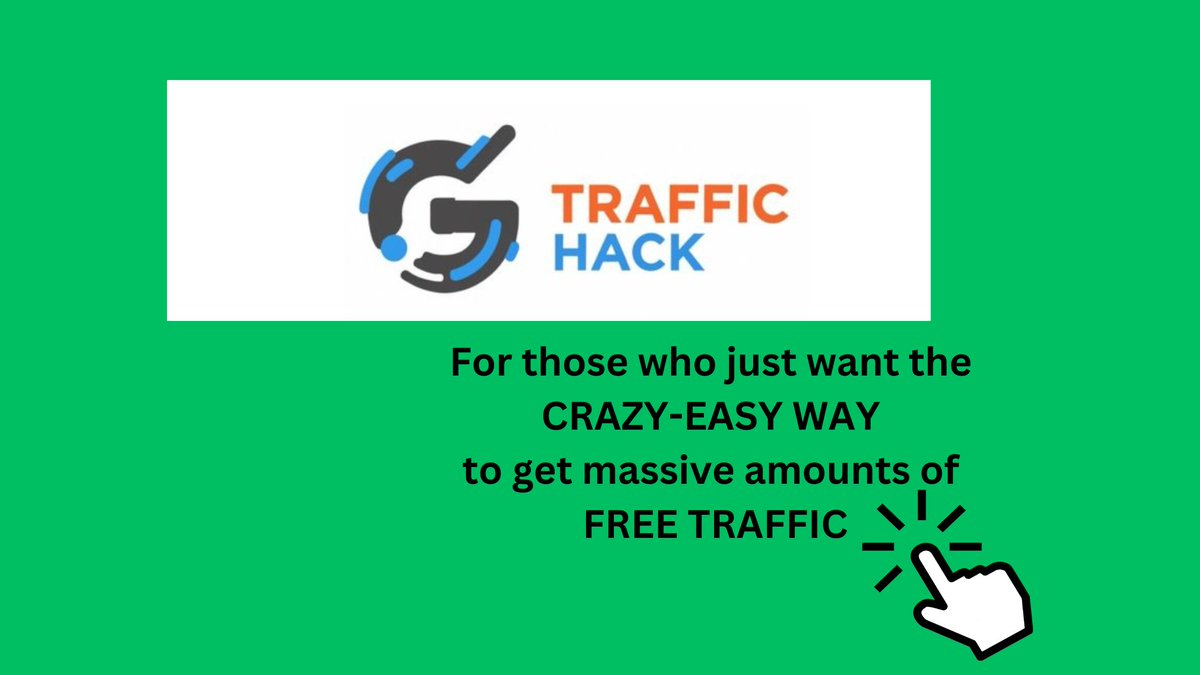 HMatf's tweet image. 🚀 Ready to Dominate Google? Try this Insane Traffic Hack NOW! 💥 Say goodbye to low traffic woes and hello to unlimited clicks! Your website&apos;s success starts here! #TrafficBoost #GoogleHack
warriorplus.com/o2/a/w1xjp0/0