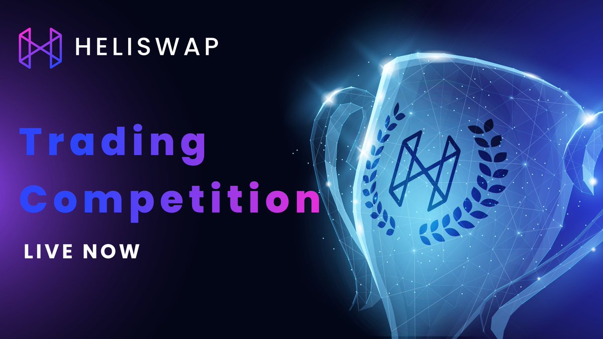 🎉 Listen up, Heliswap community! 🎉 The Heliswap Trading Competition is LIVE! 🚀 Join the competition and showcase your trading skills! Check it out here: zealy.io/cw/heliswap/le… #Heliswap #Trading #HeliSwap #competion