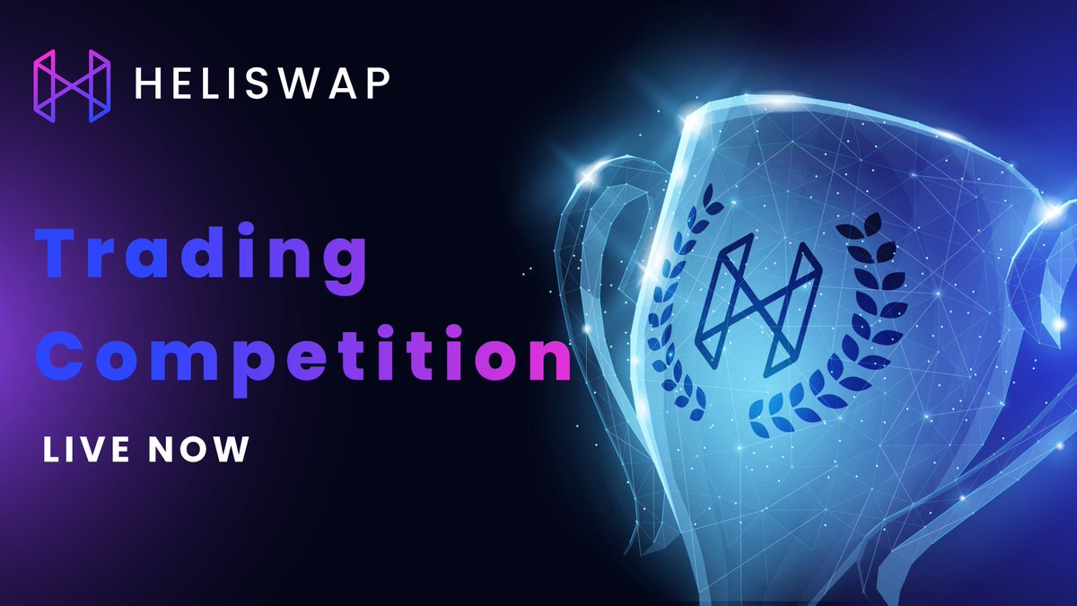 🎉 Listen up, Heliswap community! 🎉

The Heliswap Trading Competition is LIVE! 🚀 Join the competition and showcase your trading skills! 

Check it out  here: zealy.io/cw/heliswap/le…

#Heliswap #Trading #HeliSwap #competion