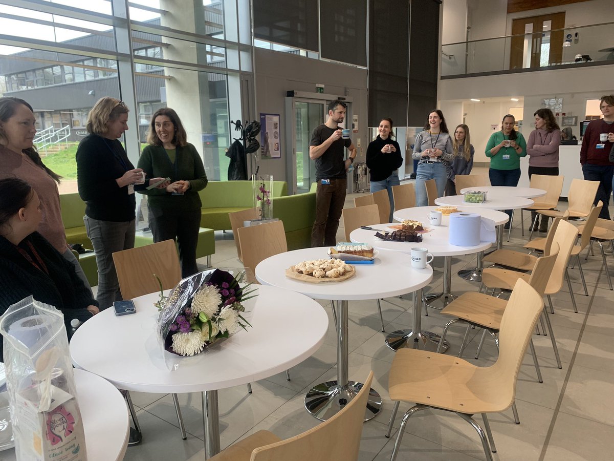 An emotional, but touching goodbye to our research lab technician Helen today.