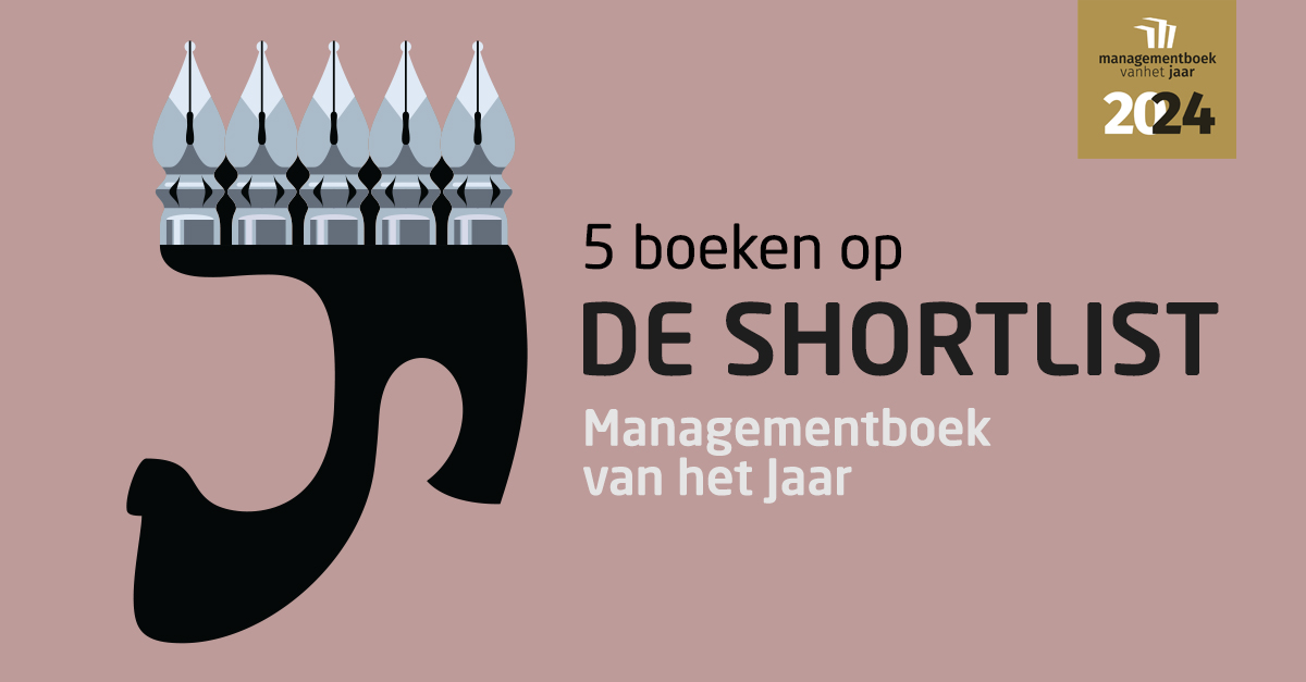 De Shortlist voor het Managementboek van het Jaar 2024 is bekend! Bekijk snel welke vijf boeken genomineerd zijn en lees het jurycommentaar: l8r.it/tjwr #mgtboek2024