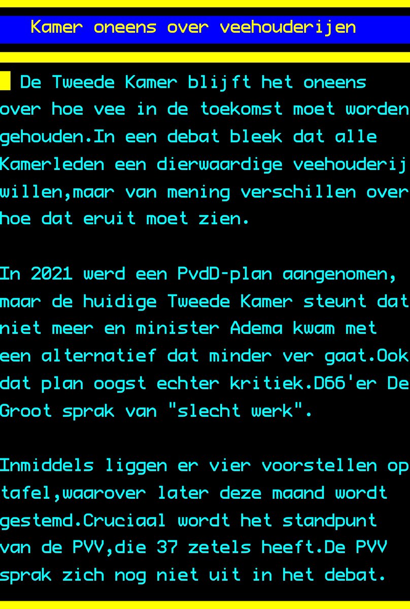 De Tweede Kamer heeft overal verstand van… daar zitten blijkbaar ongelooflijk kundige mensen… 😬🫣🤔