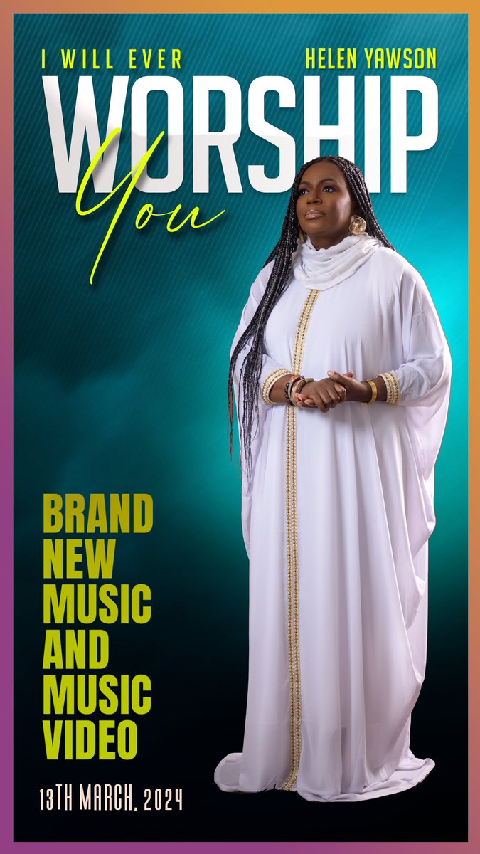HelenYawson's tweet photo. Hey everybody😃🙌🏾
So excited to release one of the songs from The Acoustic Sessions I recorded: "I Will Ever Worship You" 
Video &amp; Audio will be released next week Wed. 13th March.

Can't wait for you to hear it🥰
#newsongalert 
@EuniceTornyi @mandacgh @Vbuqsworld @clement_afreh https://t.co/xqsJibZ2up