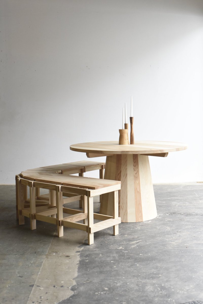 Billy from <a href="/madebybill/">bill, fb</a> has kindly contributed a photo of an Ash #table that they made using some Whitney-sourced #Ash.