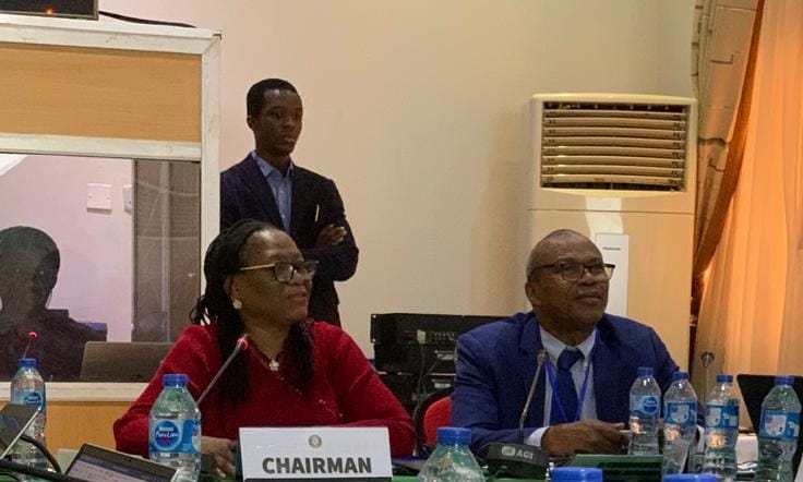 Ongoing: @FMEnvng represented by @iniabiolawe at the Technical Meeting to review ECOWAS State of Environment and Climate Outlook draft report. @ecowas_cedeao, @UNFCCC, @BalarabeAbbas_ @SalakoIziaq #climatechange #ClimateAction