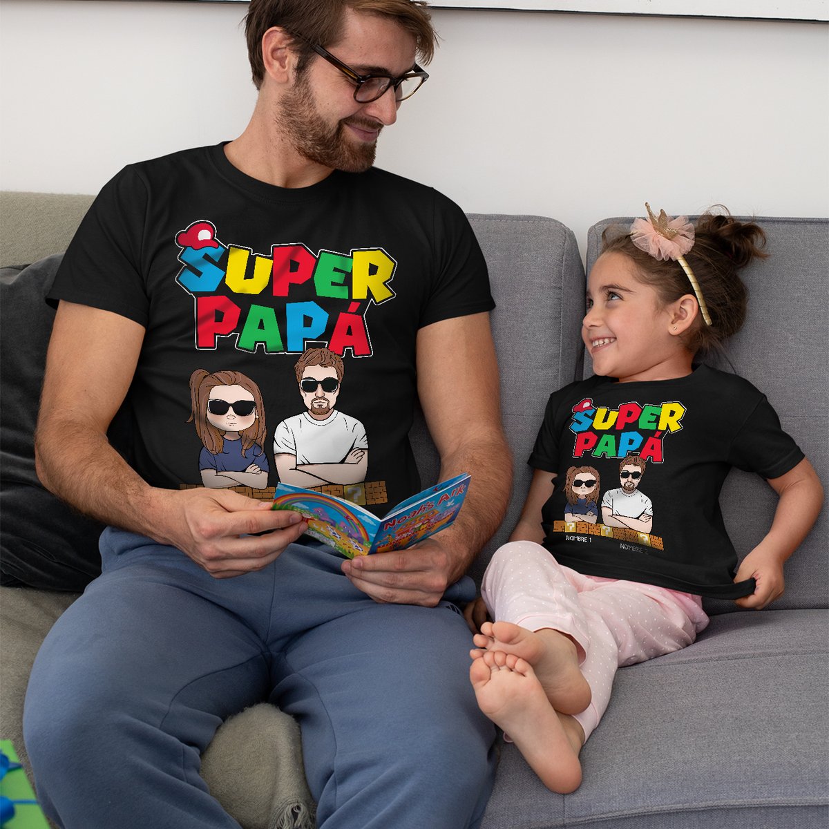 Super regalo para superfamilia - Regalo personalizado perfecto para todos los papás, mamás y niños 💜 Tallas disponibles en tienda.
amor1970s.com/collections/su…
#camisetaspersonalizadas #regalopersonalizado #regalosparaeldiadelpadre #diadelpadre
#papá #abuelo #diadelpadre2024