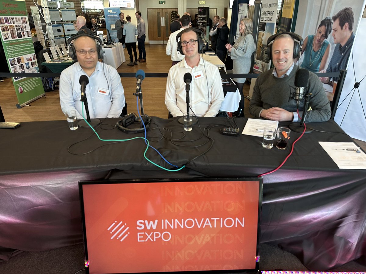We’re talking about Critical Minerals now <a href="/SWinnovationexp/">SW Innovation Expo</a> with Dr Hadi Mohammadi, Research Fellow, &amp; Dr Rob Fitzpatrick, Programme Lead, <a href="/CambSchMines/">Camborne School of Mines, University of Exeter</a>.

What effects do critical minerals have on the economy &amp; environment?
#SWIE2024