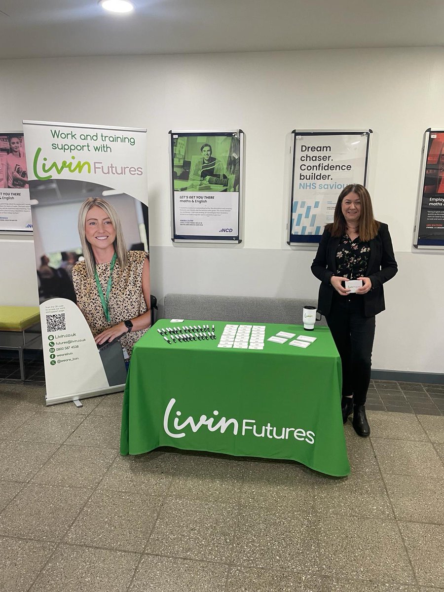 It's National Careers Week! We're at @NCDOfficial this morning between 10am - 2pm to talk all things work and training. There are many ways our Livin Futures team can help you. Find out more here > > bit.ly/WorkAndTrainin…