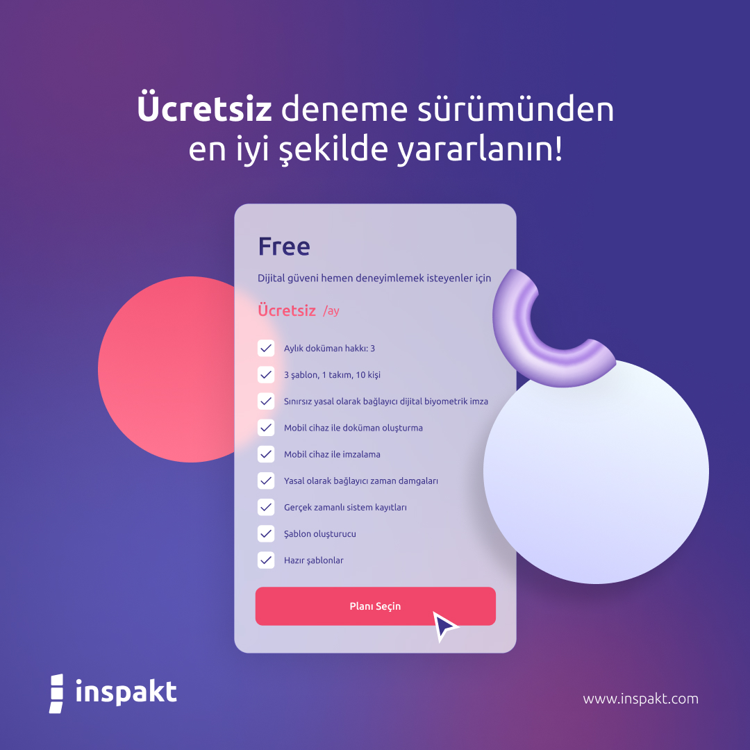 Inspakt'ın ücretsiz deneme sürümü ile formlarla veri toplayın, belge oluşturun ve imzalayın.

İşinizde güveni inşa etmek için tıklayın: inspakt.com/panel/auth/sig…

#DigitalSignature #BiometricSignature #ElectronicSignature #Biyometrikİmza #DijitalBiyometrikİmza #DijitalÇözümler