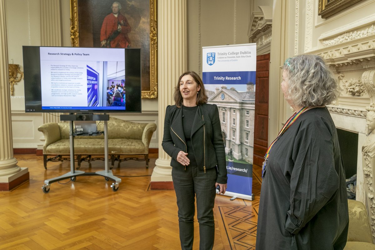 TrinityResearch's tweet image. We were delighted to celebrate the official launch yesterday of the new unit, Trinity Research, as we continue to position research at the heart of Trinity and stand up for research. #TrinityResearch #researchMATTERS