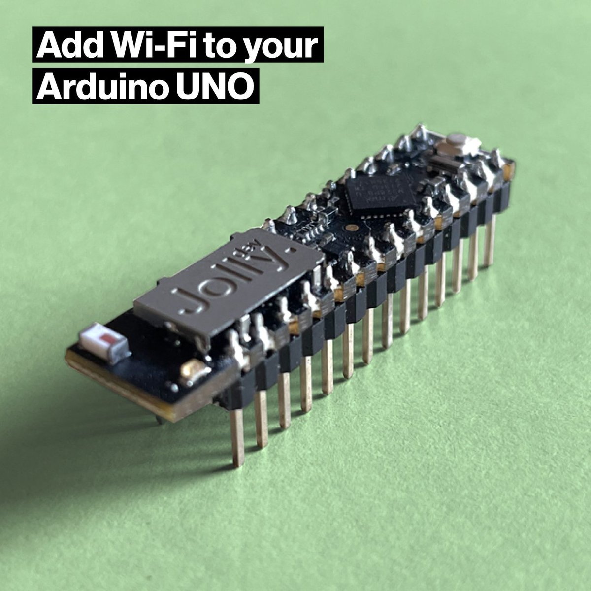 Jolly_Device's tweet image. Transform your Arduino UNO into a powerful IoT device with the Jolly Module!
Discover how to add Wi-Fi connectivity to your favorite board.
It's time to take your projects to the next level.
#ArduinoUNO
#IoT
#JollyModule