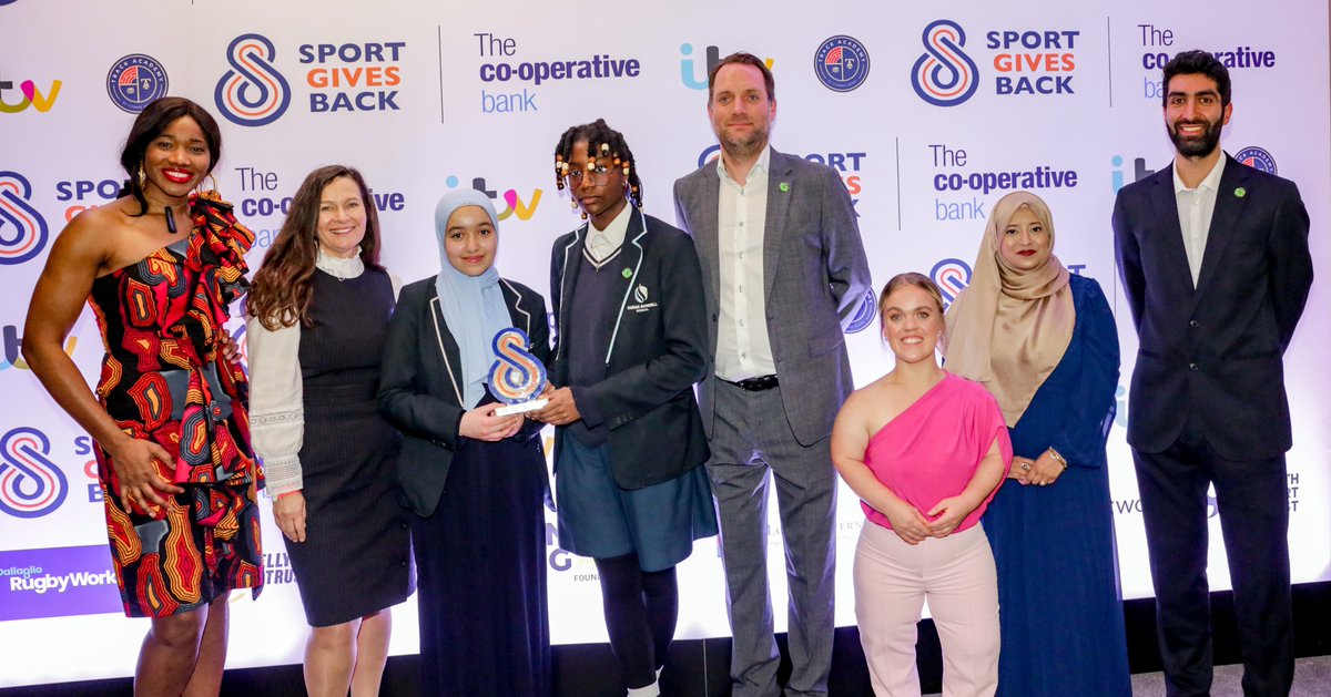 Sport Gives Back (@sportgivesback) on Twitter photo Today we’re introducing you to <a href="/SBonnellSchool/">Sarah Bonnell School</a>, which won <a href="/GreenhouseSport/">Greenhouse Sports</a>'s Team for Life Award 🏆
Swipe to see why the charity honoured this very special school and its inspirational tennis programme 🎾🎾 And make a date to watch the awards on <a href="/ITV/">ITV</a> on March 24 📺 Today we’re introducing you to <a href="/SBonnellSchool/">Sarah Bonnell School</a>, which won <a href="/GreenhouseSport/">Greenhouse Sports</a>'s Team for Life Award 🏆
Swipe to see why the charity honoured this very special school and its inspirational tennis programme 🎾🎾 And make a date to watch the awards on <a href="/ITV/">ITV</a> on March 24 📺