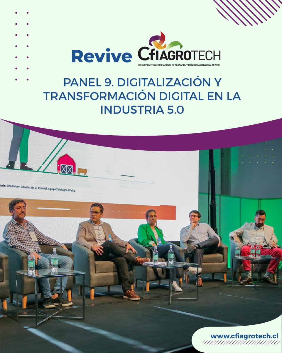 Panel 8: Inocuidad Alimentaria – Las Nuevas Tendencias del Mercado
🔗 youtu.be/tfZVMewYnk8

Entérate de las últimas tendencias en inocuidad alimentaria. ¡Mira el panel aquí!