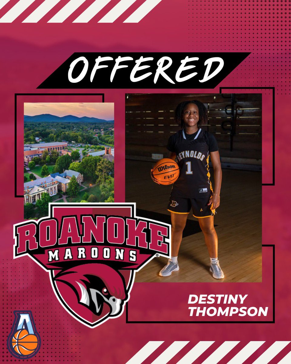 AssistU Recruiting (@assist_u_) on Twitter photo Congratulations to <a href="/DesThompson2024/">Destiny Thompson</a> for picking up an offer to play for <a href="/RoanokeWBB/">Roanoke College Women’s Basketball</a> ! Congratulations to <a href="/DesThompson2024/">Destiny Thompson</a> for picking up an offer to play for <a href="/RoanokeWBB/">Roanoke College Women’s Basketball</a> !