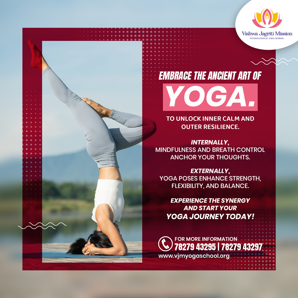 Embrace the ancient art of Yoga
.
You can contact us at: 7827943295, 7827943297, or email us at: contact@vjmyogaschool.org
.
#yoga #yogatraining #yogaclasses #yogacourse #graduation #VJMInternationalYogaSchool #SudhanshujiMaharaj