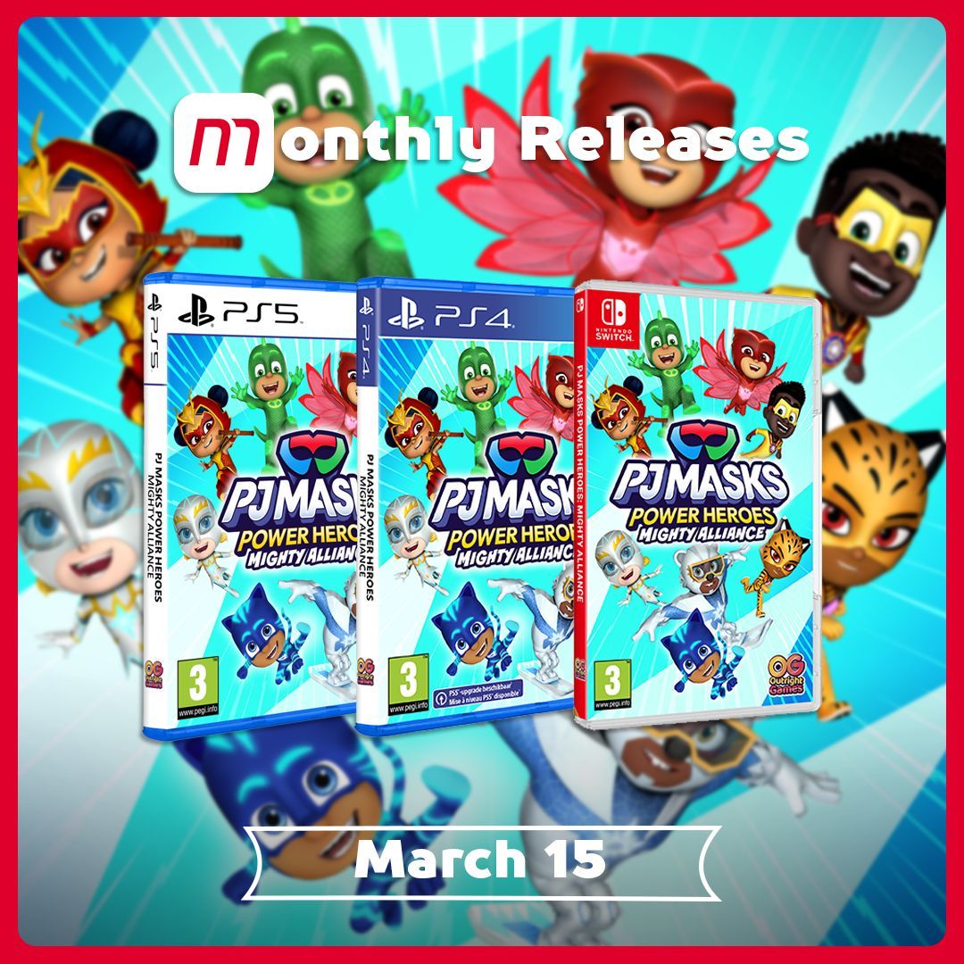 This is not your ordinary pyjama party.👕  When the night hits the PJ Masks are ready to fight crime! 🥊 Use unique abilities and leap into this side-scrolling platform adventure on March 15 on Switch, PS4|5! 

-

#pjmasks #disney #playstation #nintendo #gamesforkids #dutchgamer