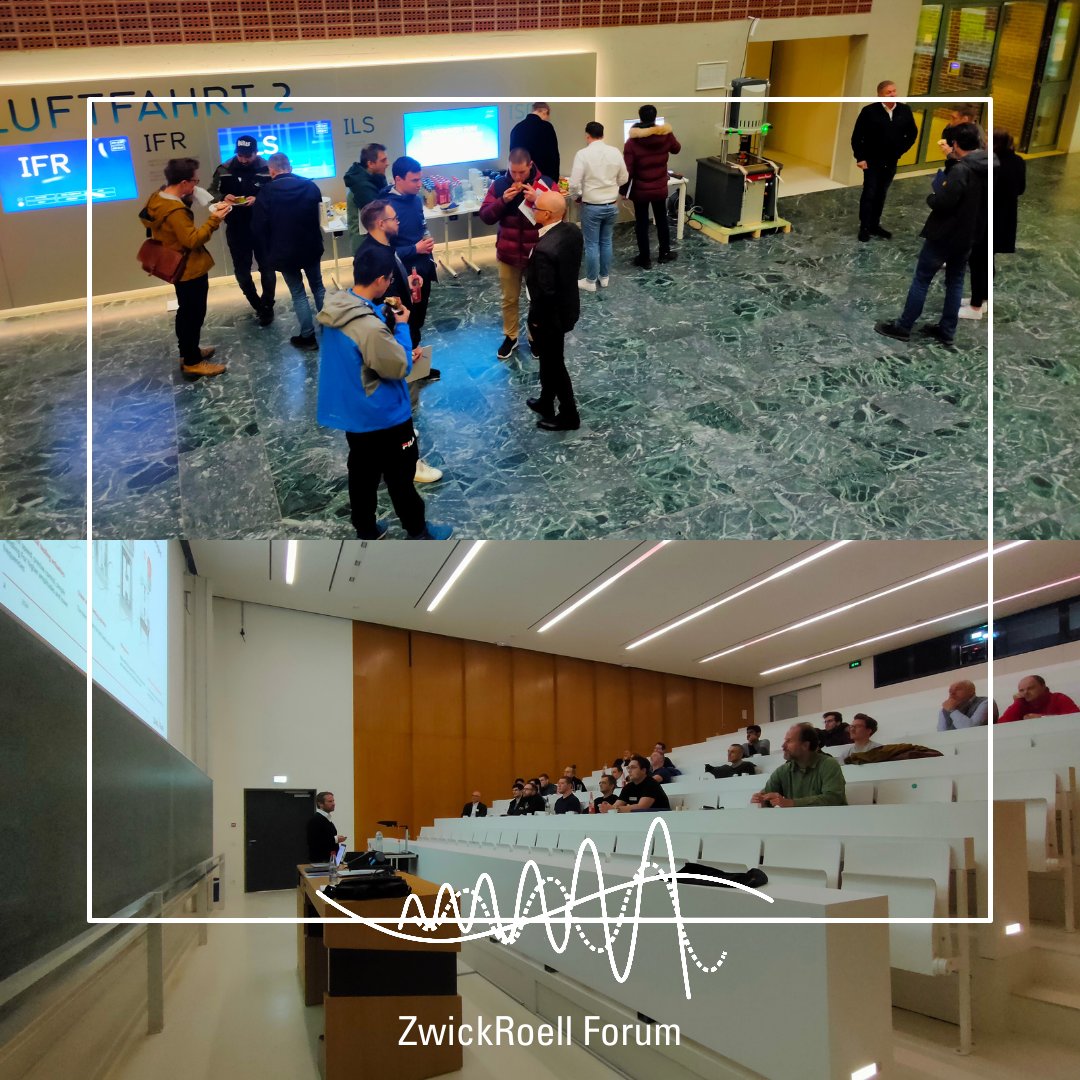 Exciting visit from ZwickRoell! Hosted the ZwickRoell Forum where their dynamic testing machine showcased cutting-edge technology. Dr. Karsten Keller, our Deputy Director, set the stage for a day of innovation. 🔬🚀 #ZwickRoell #MaterialsTesting #DynamicTesting